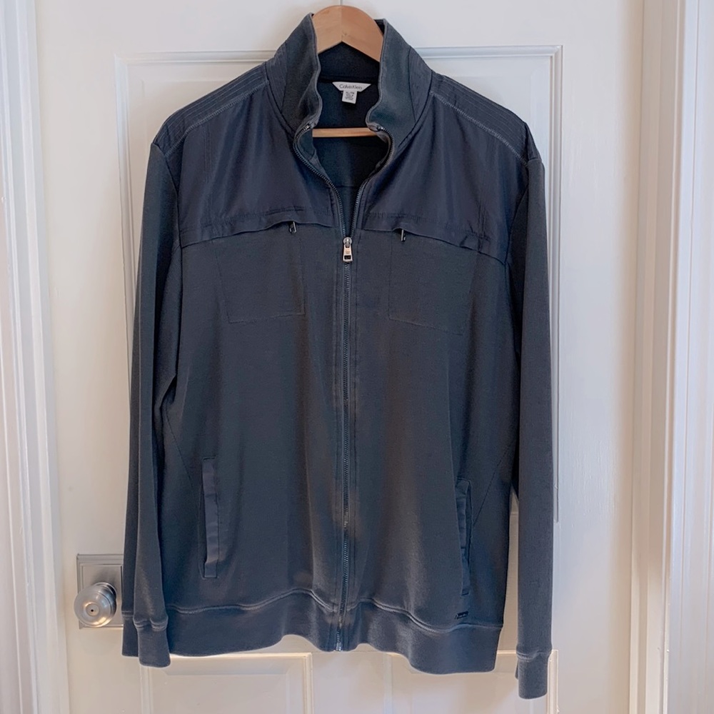Mens Calvin Klein zip up size XL
